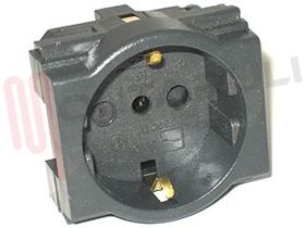 Visualizza i dettagli per PRESA 2P+T 10/16A SCHUKO 250V GR.2.1 UNEL SERIE LIVING Immagine di PRESA 2P+T 10/16A SCHUKO 250V GR.2.1 UNEL SERIE LIVING