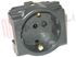 Immagine di PRESA 2P+T 10/16A SCHUKO 250V GR.2.1 UNEL SERIE LIVING