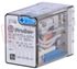 Immagine di MINIRELE' 4 SCAMBI 7A 24VDC C/TASTO PROVA+LED+IND.