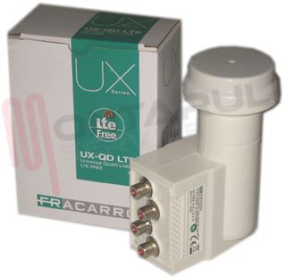 Immagine di LNB CONVERTITORE UNIVERSALE 4 OUT UX-QD LTE 287339