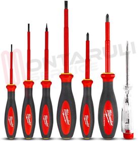 Visualizza i dettagli per SET CACCIAVITE ISOLAMENTO 1000V CF.7PZ. Immagine di SET CACCIAVITE ISOLAMENTO 1000V CF.7PZ.