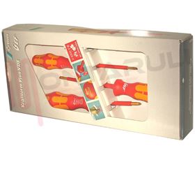 Visualizza i dettagli per CACCIAVITE ISOLATO WERA GEF KIT 3 PZ. Immagine di CACCIAVITE ISOLATO WERA GEF KIT 3 PZ.