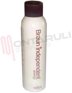 Immagine di BOMBOLETTA GAS 200ML RICARICA SPAZZOLA ARRICCIACAPELLI BRAUN