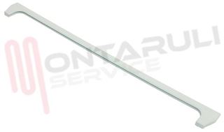 Immagine di PROFILO BIANCO ANTERIORE VETRO BIANCO L=495MM.