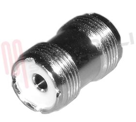 Visualizza i dettagli per CONNETTORE UHF PL259 FEMMINA/FEMMINA Immagine di CONNETTORE UHF PL259 FEMMINA/FEMMINA
