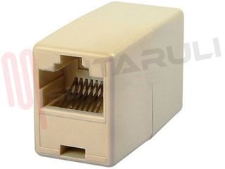 Immagine di CONNETTORE DOPPIO TELEFONICO PLUG RJ45 8/8