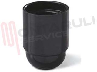 Immagine di PORTALAMPADA E27 LISCIO NERO BAKELITE