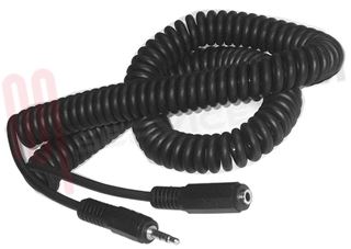 Immagine di CAVO AUDIO JACK MASC. 3,5MM / JACK 3,5MM FEMM. MT.5 STEREO