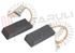 Immagine di COPPIA SPAZZOLE MOTORE CON FASTON 11,9X4,8X27MM.