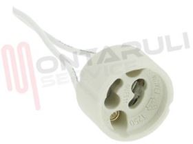 Visualizza i dettagli per PORTALAMPADA PER DICROICA ATT.GU10 Immagine di PORTALAMPADA PER DICROICA ATT.GU10