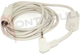 Visualizza i dettagli per CAVO JACK MASC. 2,5MM / PS2 MASC. 8-P MT.1,5 Immagine di CAVO JACK MASC. 2,5MM / PS2 MASC. 8-P MT.1,5