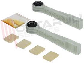 Visualizza i dettagli per KIT RIPARAZIONE AMMORTIZZATORE 2PZ. DA 80N A 110N DIAM. 8MM. Immagine di KIT RIPARAZIONE AMMORTIZZATORE 2PZ. DA 80N A 110N DIAM. 8MM.