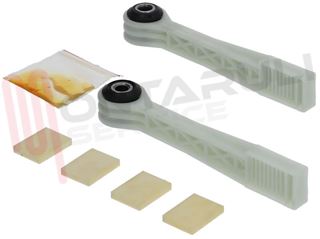 Immagine di KIT RIPARAZIONE AMMORTIZZATORE 2PZ. DA 80N A 110N DIAM. 8MM.