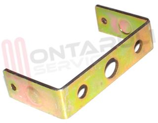 Immagine di STAFFA ACCIAIO ZINCATO PER LAMPADE LINEARI 250W R7S L=51MM