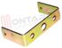 Immagine di STAFFA ACCIAIO ZINCATO PER LAMPADE LINEARI 250W R7S L=51MM