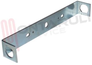 Immagine di STAFFA ACCIAIO PORTALAMPADE ALOGENE R7S L=146MM.