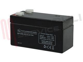 Immagine di BATTERIA 12V 1,3AH AL PIOMBO
