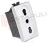 Immagine di PRESA BIVALENTE 2P+T 16A BIANCA TIPO P17/P11 ABB