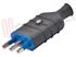 Immagine di SPINA VOLANTE 2P+T 10A GRIGIA 92801125