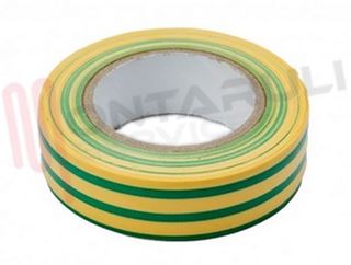Immagine di NASTRO ISOLANTE IMQ 15X15X10 GIALLO-VERDE