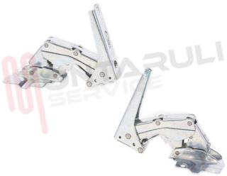 Immagine di KIT CERNIERE INF./SUP. PORTA FRIGO 2 PEZZI