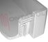 Immagine di BALCONCINO BOTTIGLIE GRIGIO 502X110X78MM.