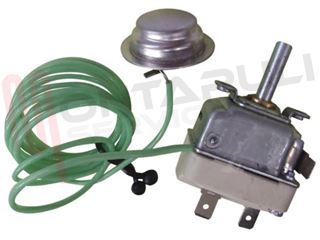 Immagine di TERMOSTATO REGOLABILE EGO 5510014204 NC 30-90°C L=112MM.
