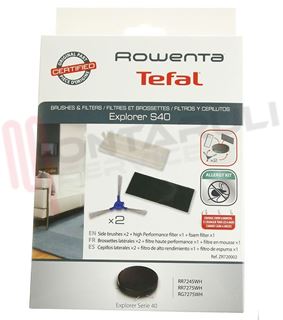 Immagine di FILTRO HEPA+SPUGNA+2 SPAZZOLE ROBOT ROWENTA S40