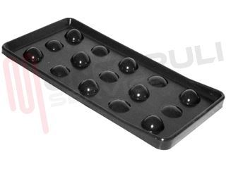 Immagine di TAPPETINO POGGIAFERRO PROFESSIONALE NERO
