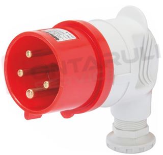 Immagine di SPINA MOBILE CEE 90° 2P+T 16A 380V IP44