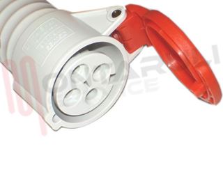 Immagine di PRESA MOB.PROT.3P+T 16A 380V IP44 6H CABL. RAPIDO