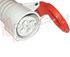 Immagine di PRESA MOB.PROT.3P+T 16A 380V IP44 6H CABL. RAPIDO