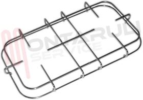 Visualizza i dettagli per GRIGLIA 2 FUOCHI FILO 417X225MM. Immagine di GRIGLIA 2 FUOCHI FILO 417X225MM.
