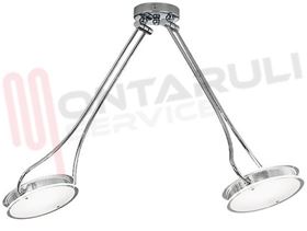 Visualizza i dettagli per SOSPENSIONE 2 LUCI IN METALLO CROMATO ATT. R7S Immagine di SOSPENSIONE 2 LUCI IN METALLO CROMATO ATT. R7S