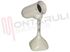 Immagine di FARETTO APPLIQUE CON BASE 1X75W E27 230V BIANCO JOKER 452