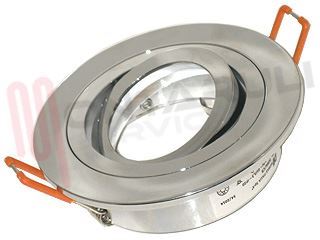 Immagine di FARETTO INCASSO F70 50W 12V GU5,3 S/VETRO S/LAMP. CROMATO
