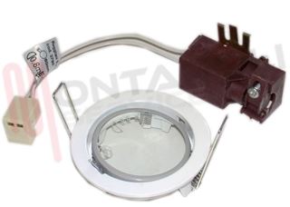 Immagine di FARETTO INCASSO F60 50W GX5,3 TONDO FISSO BIANCO