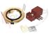 Immagine di FARETTO INCASSO F60 50W FISSO H60 DICROICA DORATO GU5.3