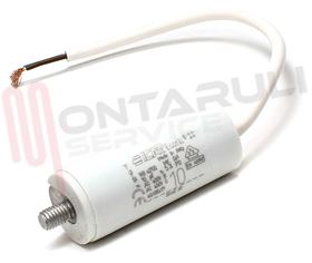Visualizza i dettagli per CONDENSATORE 10MF 450V + CABLE Immagine di CONDENSATORE 10MF 450V + CABLE