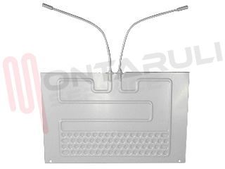 Immagine di EVAPORATORE PIASTRA 460X300MM. CON 2 TUBI