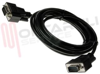 Immagine di CAVO MONITOR VGA MASCHIO \ VGA MASCHIO 15PIN MT.3 HD15M