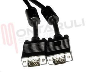 Visualizza i dettagli per CAVO MONITOR VGA MASCHIO \ VGA MASCHIO 15PIN MT.5 HD15M Immagine di CAVO MONITOR VGA MASCHIO \ VGA MASCHIO 15PIN MT.5 HD15M