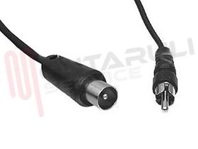 Visualizza i dettagli per CAVO ANTENNA 1 RCA MASCHIO / PRESA TV VIDEO DIA.9,5 MT.3 Immagine di CAVO ANTENNA 1 RCA MASCHIO / PRESA TV VIDEO DIA.9,5 MT.3