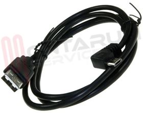 Visualizza i dettagli per CAVO USB 2.0 MASCHIO-MASCHIO 1MT. ANGOLATO NERO Immagine di CAVO USB 2.0 MASCHIO-MASCHIO 1MT. ANGOLATO NERO