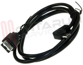 Immagine di CAVO USB 2.0 MASCHIO-MASCHIO 1MT. ANGOLATO NERO