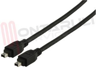Immagine di CAVO VIDEO DIGITALE I-LINK FIREWIRE IEEE 1394 L=1,8MT.