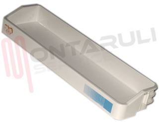 Immagine di BALCONCINO VASETTI BARATTOLI BIANCO 425X105XH.55MM.