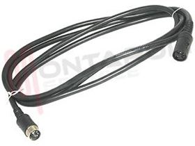 Visualizza i dettagli per CAVO AUDIO 5 POLI M/F DIN NERO 1.5TM. Immagine di CAVO AUDIO 5 POLI M/F DIN NERO 1.5TM.