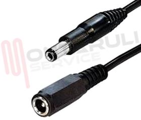Visualizza i dettagli per CAVO PROLUNGA ALIMENTATORE DC STRIP LED 5MT. Immagine di CAVO PROLUNGA ALIMENTATORE DC STRIP LED 5MT.