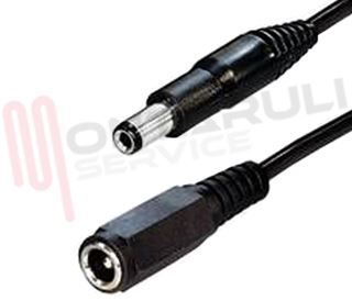 Immagine di CAVO PROLUNGA ALIMENTATORE DC STRIP LED 5MT.